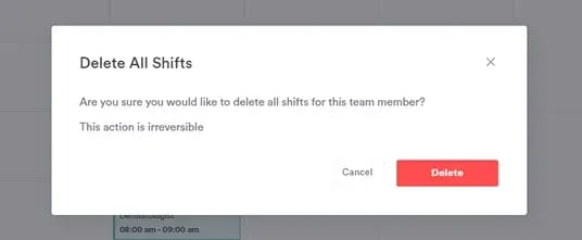 How to Clear the Schedule_4